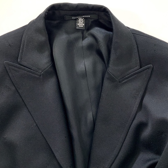 Ellen Tracy - Black VirginWool Blazer Jacket Size12 - Picture 4 of 7